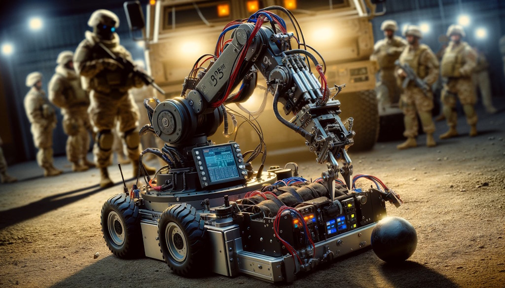 Napredna obuka vojske u upravljanju robotima za neutralizaciju bombi | Karlobag.eu