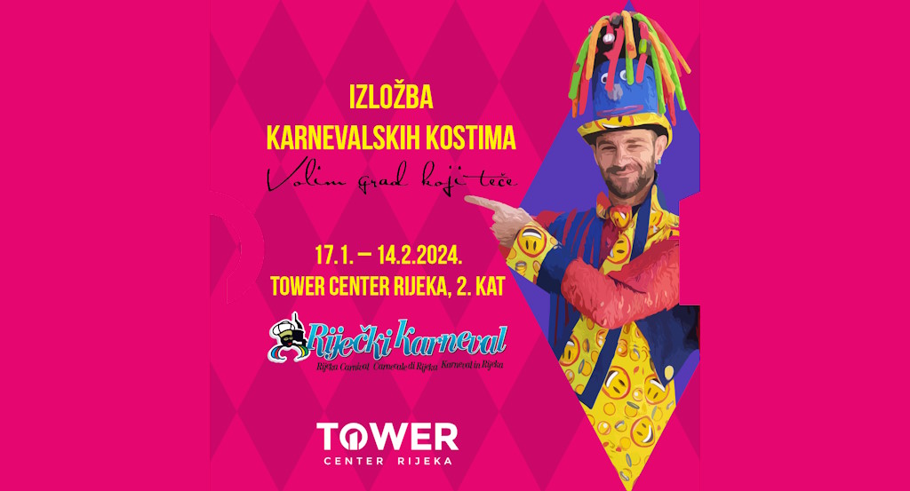 Otkriveni čari Riječkog karnevala na izložbi u Tower Centru | Karlobag.eu