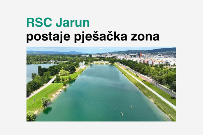 Transformacija Rekreacijsko-sportskog centra Jarun u pješačku zonu: Grad Zagreb prema zelenoj budućnosti | Karlobag.eu