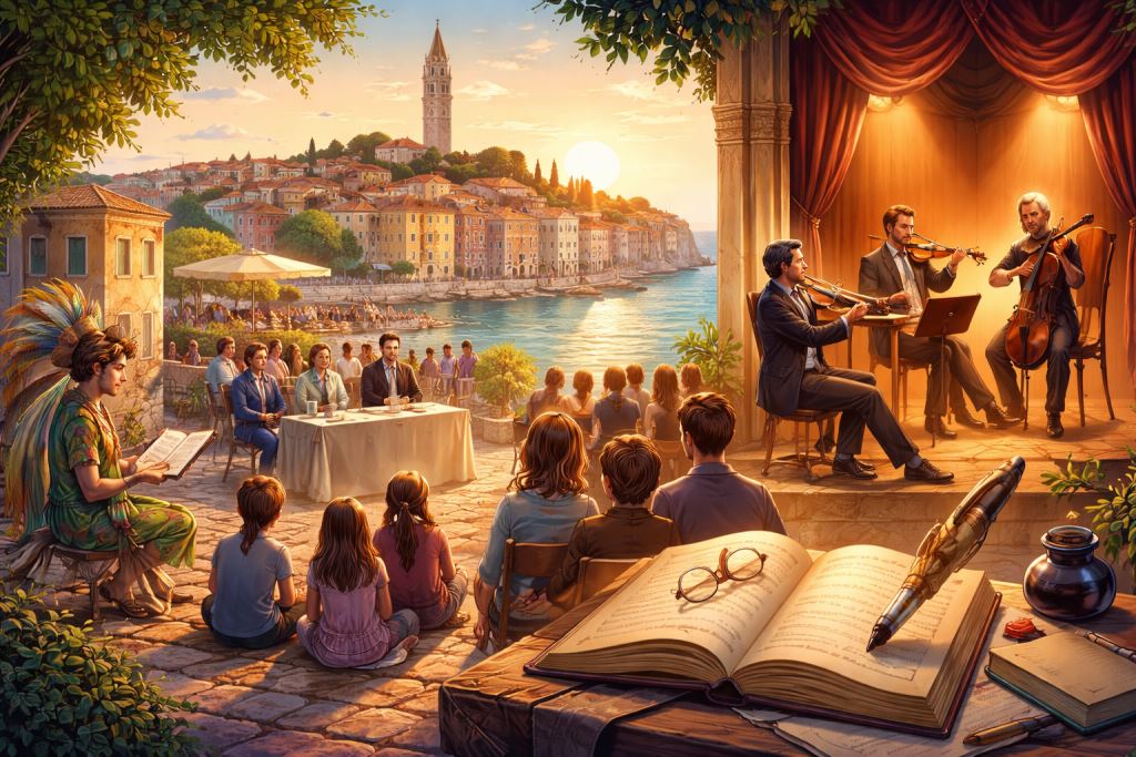 XXX. Dani Antuna Šoljana u Rovinju-Rovigno: program 24. i 25. travnja na više lokacija, kolokvij i koncert