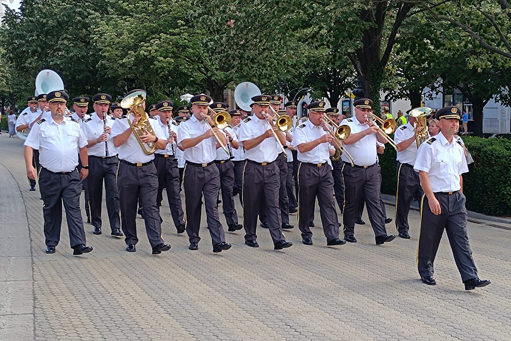 Symfoniczna Orkiestra Dęta Sił Zbrojnych Republiki Chorwacji wystąpiła na XXII Festiwalu Orkiestr Wojskowych na Węgrzech przed dużą publicznością