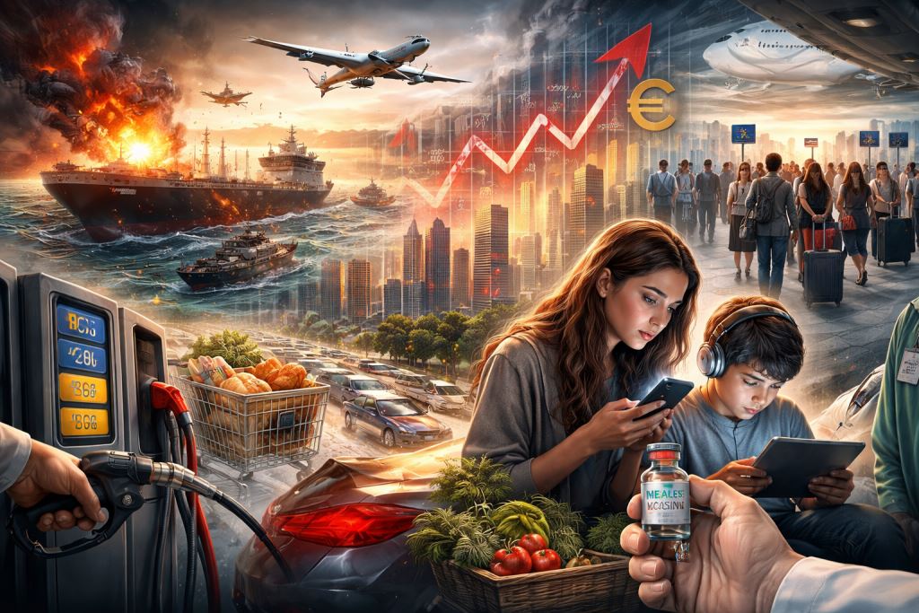 Gestern, heute, morgen: wie Krieg, Energie, Inflation und Gesundheit am 24. März 2026 den Alltag verändern