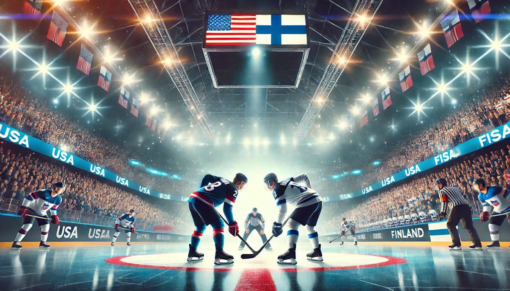 Buy tickets for the USA vs Finland match at 4 Nations Face-Off 2025 in Montreal