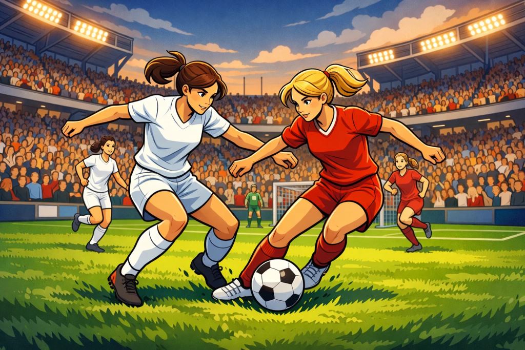 Football féminin: histoire, développement et essor mondial des premiers matchs aux ligues professionnelles sur tous les continents