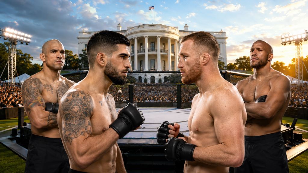 UFC Freedom 250 à la Maison-Blanche : Topuria vise Makhachev, Pereira chasse une troisième ceinture