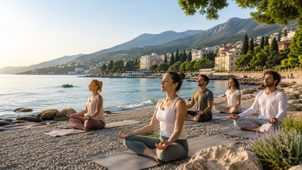 Taller gratuito de respiración y meditación en la playa Škrbići de Opatija el 13 de junio con inscripción