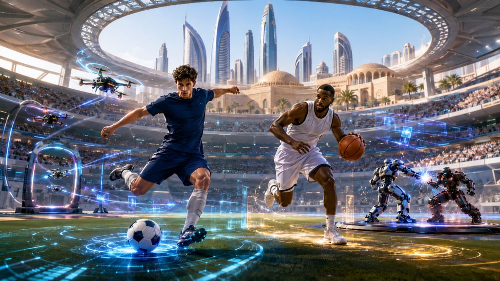 Games of the Future 2025 in Abu Dhabi wins two Eventex Awards golds for phygital sport