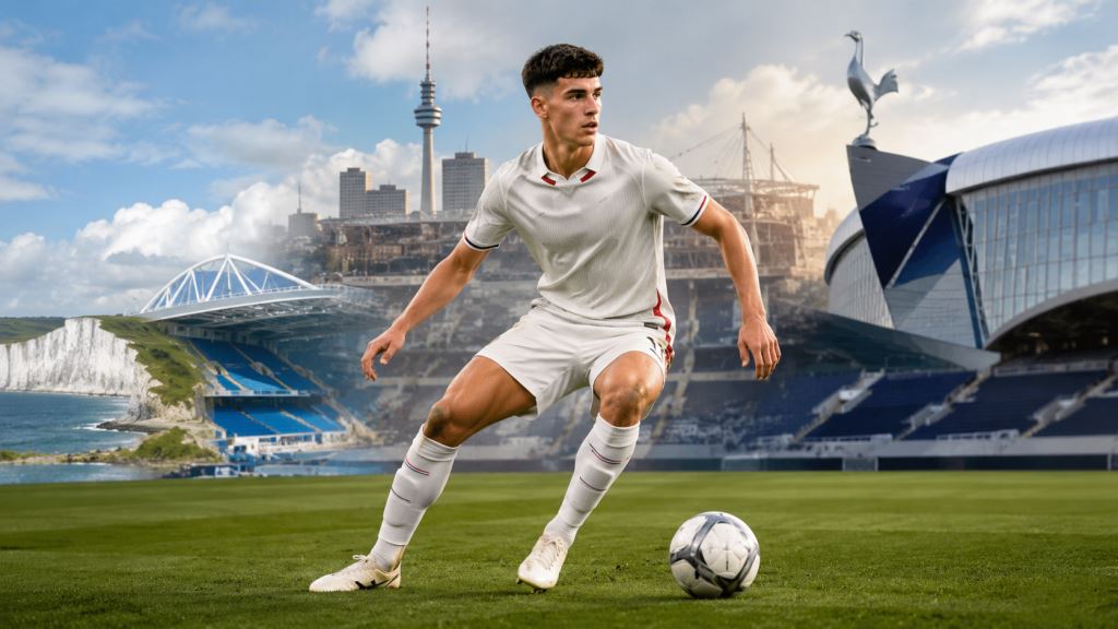 Brighton oferuje 30 milionów funtów za Lukę Vuškovića, Tottenham waży przyszłość młodego chorwackiego obrońcy