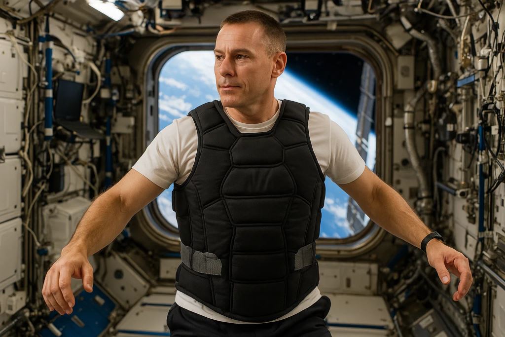 AstroRad vest tested on the ISS: Revolutionary protection of astronauts from space radiation for missions to the moon