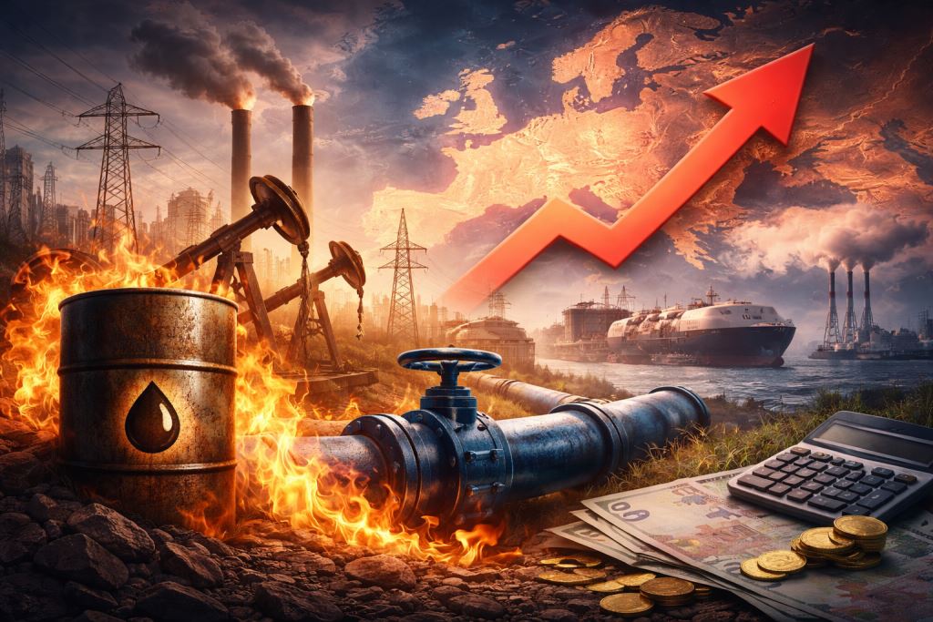 L'Europe calcule à nouveau le prix de l'énergie : une nouvelle pression sur le gaz et le pétrole ouvre des risques pour l'inflation et l'industrie