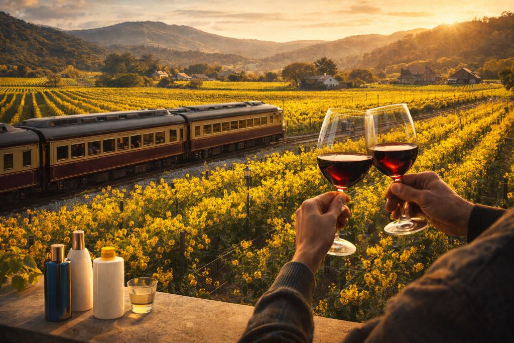 Napa Valley en fleurs en mars 2026 : mustard season et 50 ans du Judgment of Paris avec l’expérience Wine Train