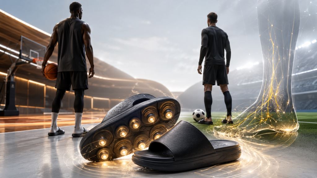 LeBron James y Cristiano Ronaldo en la campaña Nike Mind Slide para nuevo calzado deportivo de enfoque