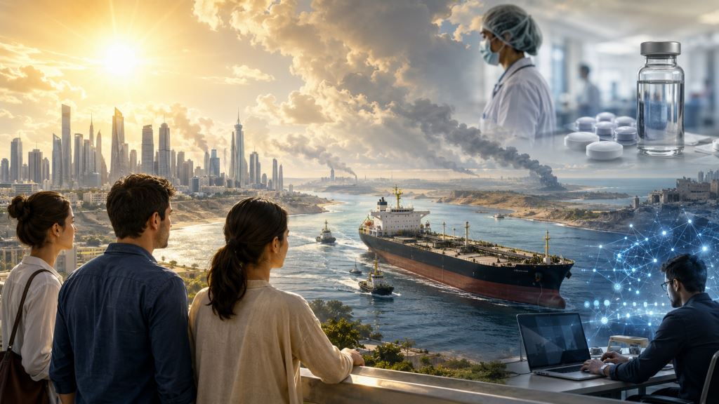 Yesterday, today and tomorrow in the world: energy, wars, health care and AI are changing everyday decisions