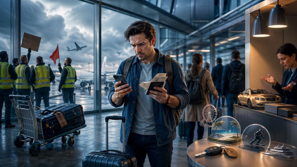 Warum Reiseversicherung bei Verspätungen, Streiks und verlorenen Reservierungen auf Reisen keine Formalität mehr ist