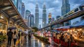 Kuala Lumpur bei Regen: Monsun-Reiseführer für Metro, Wolkenkratzer und Streetfood