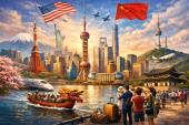 Shanghai attracted 9.36 million visitors in 2025: race with Tokyo and Seoul and impact of geopolitics on travel