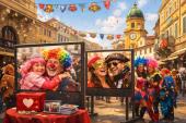 Charity exhibition “Smiling Faces of the Rijeka Carnival” on 20 February on Korzo, support for Val Radovanović