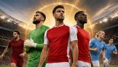 Arsenal ma trzech kandydatów do nagrody PFA, Rice, Raya i Gabriel kontra Fernandes oraz Haaland