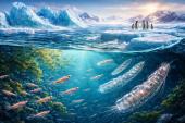 Antarktika bez leda mijenja život u oceanu: nova ESA studija otkriva posljedice za kril, salpe i klimu