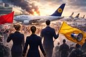 Lufthansa ponownie pod presją: personel pokładowy przegłosował możliwy strajk, a nowe zakłócenia lotów zagrażają siatce