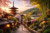 Kyoto beyond the bustle of the metropolis: temples, zen gardens, and a quieter city rhythm that reveals a more refined side of Japan
