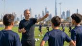 Andrés Iniesta on Gulf United bench in Dubai, first coaching job for Barcelona and Spain legend in UAE football