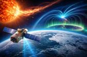 Kako je ESA-in CryoSat, satelit za led, pomogao u praćenju snažne geomagnetske oluje nakon Sunčeve erupcije