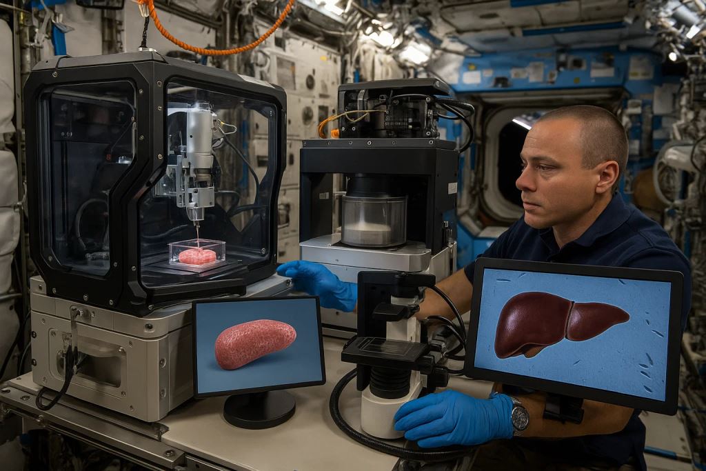Revolution in Space: SpaceX-33 Mission carries organ bioprinters, bone medicine and metal 3D printer to ISS