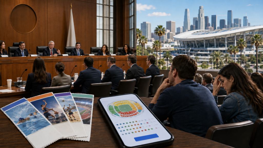 California pressures LA28 over Olympic Games 2028 ticket prices and fan access in Los Angeles