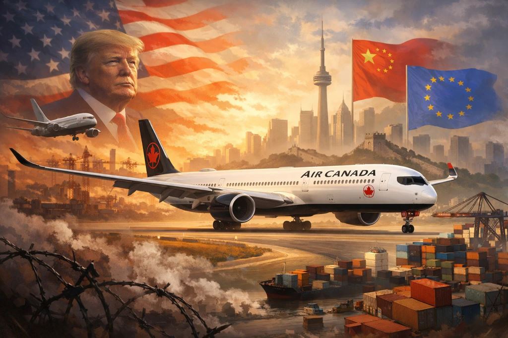 Air Canada naručuje Airbus A350-1000: modernizacija flote i geopolitički signal u doba carinskih rizika