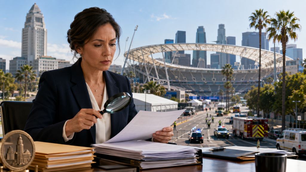 Los Angeles fordert unabhängige Prüfung von LA28 wegen Olympia-Kosten und öffentlicher Garantien