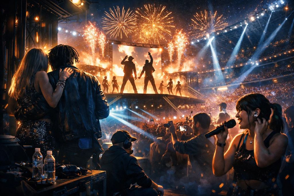 Yesterday – today – tomorrow: Bad Bunny’s halftime, industry drama, and a February concert guide for fans