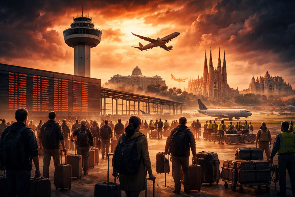 Mogući štrajkovi i gužve pred Uskrsom: što prijeti letovima za Španjolsku preko Madrida, Barcelone i Palme