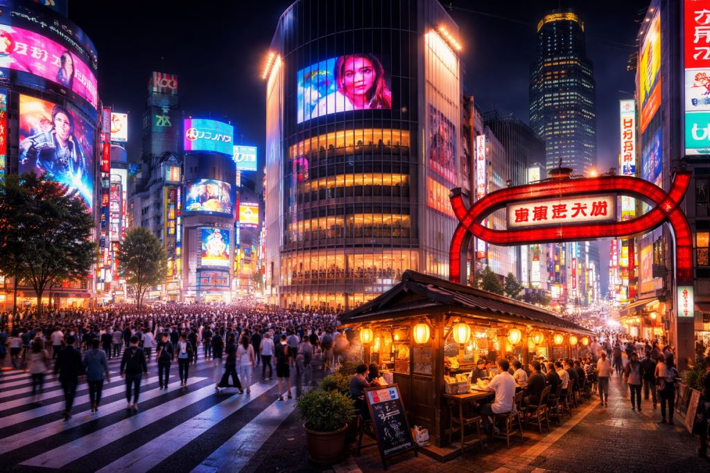 Tokyo la nuit, de l’intérieur : Shibuya, Shinjuku et Kabukicho après la tombée de la nuit, et pourquoi ils attirent les touristes en quête d’expérience