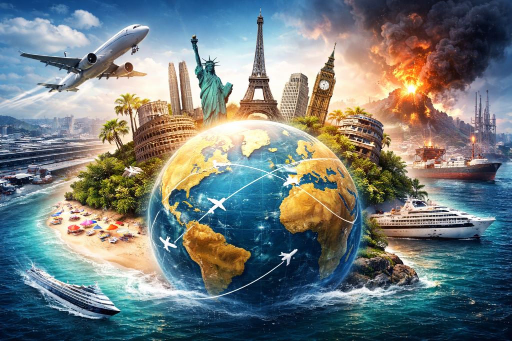 Turizam je u 2025. srušio rekorde, ali 2026. donosi rizike za putovanja, aviopromet i globalno gospodarstvo