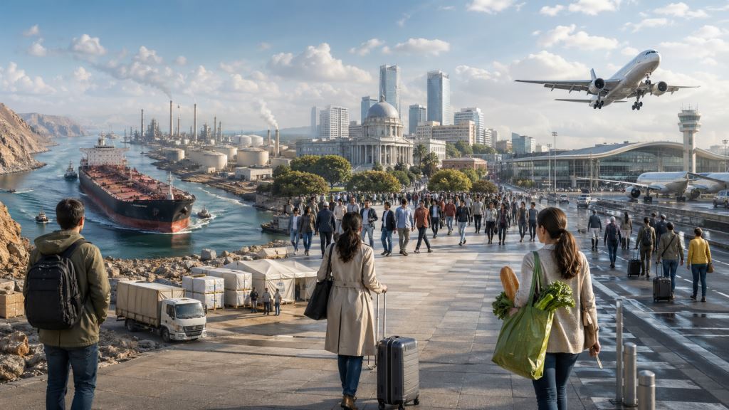 Ayer, hoy y mañana: energía, protestas y viajes a través de las consecuencias para la vida cotidiana