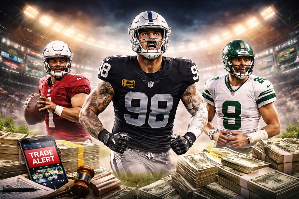 NFL Free Agency 2026: Maxx Crosby, der Quarterback-Markt und Züge, die das Kräfteverhältnis in der Liga bereits verändern