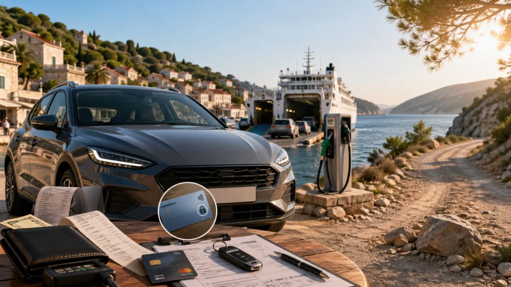 Zašto rent-a-car na otoku može biti skuplji nego što izgleda: depozit, trajekt, gorivo i osiguranje
