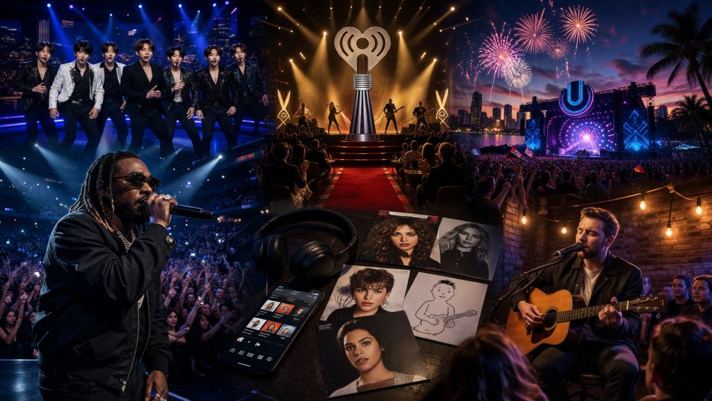 Yesterday, today, tomorrow in music: BTS, Gunna, iHeartRadio, and Ultra set the pace for concerts and new releases