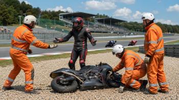 Marco Bezzecchi zawieszony na GP Czech w Brnie po incydencie z porządkowymi po sprincie MotoGP