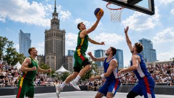 Litwa pokonuje Francję 21:15 w Warszawie i wygrywa grupę D FIBA 3x3 World Cup…