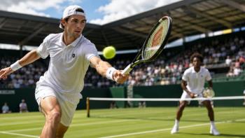 Ugo Humbert opens ATP Libéma Open with straight-sets win over Elias Ymer on th…