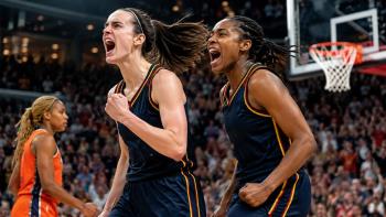 Caitlin Clark et Kelsey Mitchell marquent 34 points chacune lors du large succès d'Indiana face au Connecticut Sun