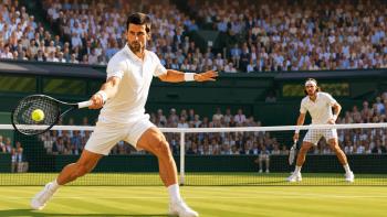 Đokovićs klarer Sieg gegen Tsitsipas in Wimbledon und der Einzug in Runde drei auf dem Centre Court ohne Satzverlust