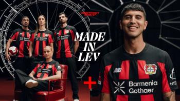Bayer 04 prezentuje domową koszulkę 2026/27 z klasycznymi czerwono-czarnymi pasami i detalami BayAreny