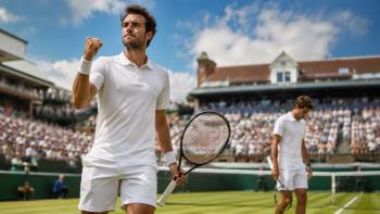 Quentin Halys vence a Giles Hussey y alcanza los cuartos del ATP Lexus Eastbourne Open