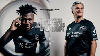 Bayer 04 präsentiert erstmals Europapokal-Trikot und feiert 40 Jahre internationale Klubgeschichte in Schwarz-Silber