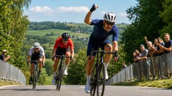 Arnaud De Lie wygrywa 4. etap Ethias-Tour de Wallonie 2026, Riley Sheehan utrz…