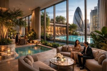 Pan Pacific London for the fifth year in a row with Forbes five stars: how the City in the heart of London gets new luxury