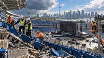 Toronto orders urgent Rogers Stadium repairs before AC/DC concert on September 16 after storm damage